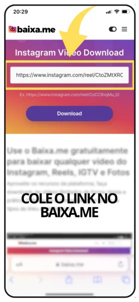 Como Baixar Vídeos e Fotos do Instagram 3 Exite - download - Instagram - redes sociais